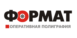Логотип салона оперативной полиграфии в Орске Формат